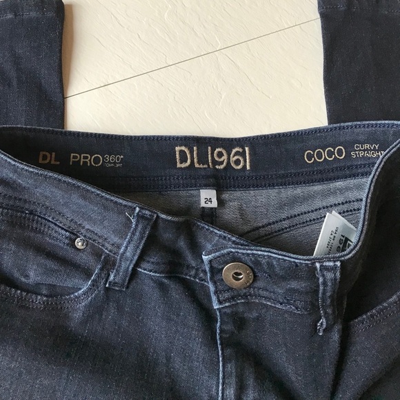 💕 Women's DL1961 COCO Curvy Straight Skinny Jeans - Picture 4 of 4